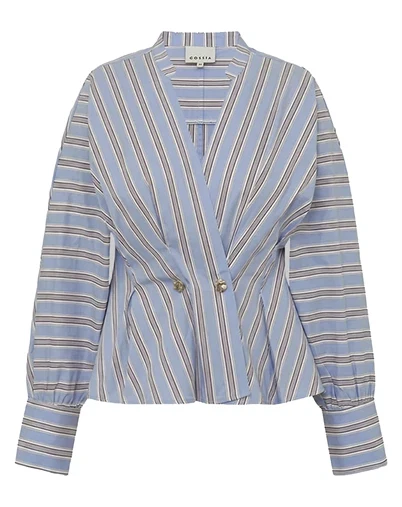 Gossia - Miego Bluse - Brown Stripes